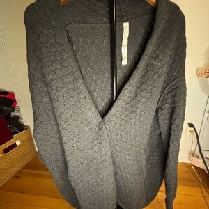 lululemon athletica Charcoal V-Neck Sweater